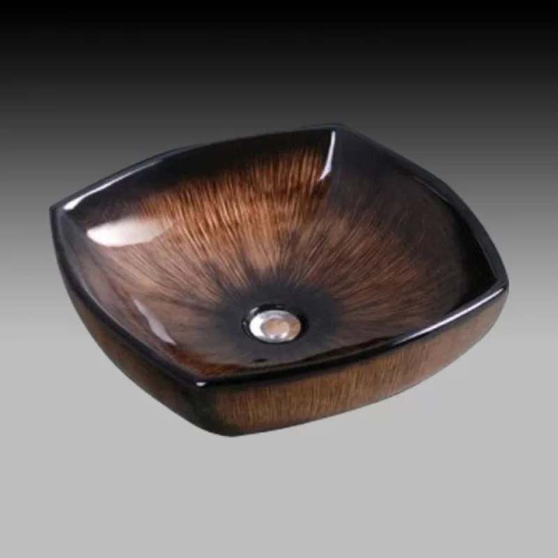 Boutique Table Basin High-Grade Wood Grain Art Basin Washbasin Wash Basin Basin