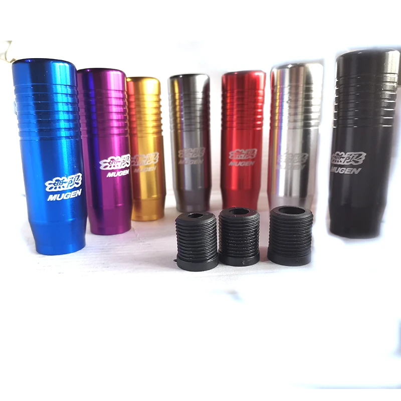 

Автомобильный гоночный Стайлинг Mugen, алюминиевая ручка переключения передач для Honda Acura Civic, ручка рычага переключения передач M10x1,5