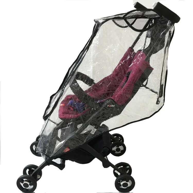 1:1 Tailor-made Baby Kinderwagen Zubehör Regenmantel Regen Abdeckung für gb Pockit, gb Pockit Plus, gb Pockit Alle Stadt