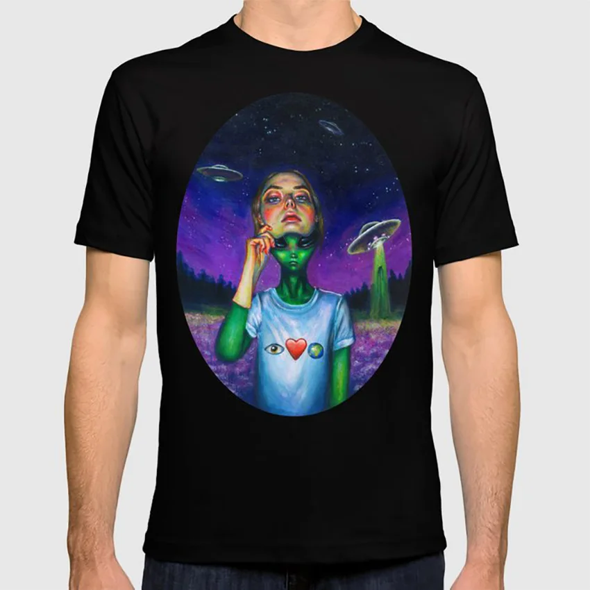 Undercover T Shirt Contemporary Art Pop Surrealism Surreal Mystical Trippy Psychedelic Fantasy Dreamy Space Stars