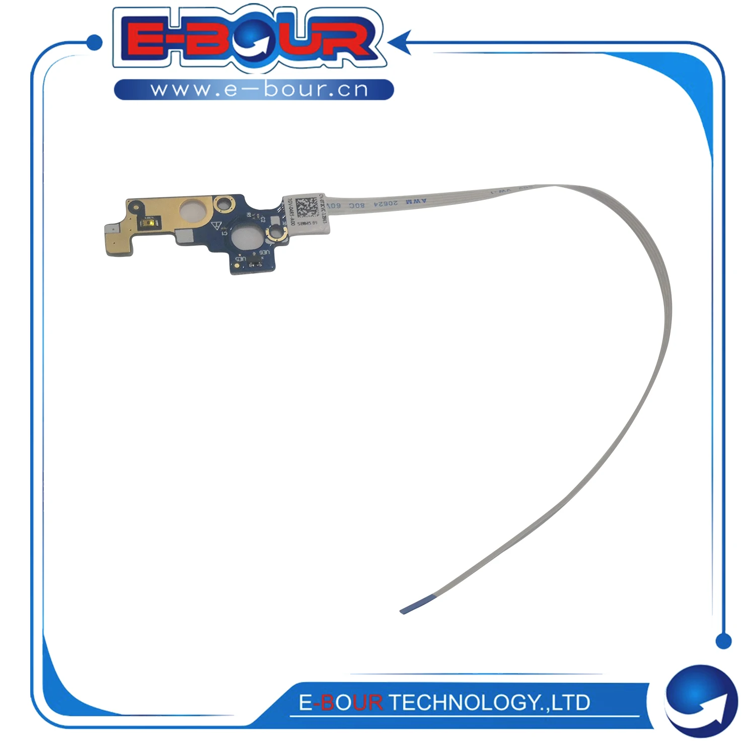 Power On Off Switch Button Board mit Flex kabel für de 5755 5758 5759 5748 Laptop Reparatur baugruppe aal10 0 t2cvc LS-B845P