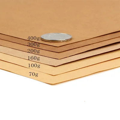 High Quality A4 Brown Kraft Paper DIY Handmake Card Making Craft Paper Thick Paperboard Cardboard