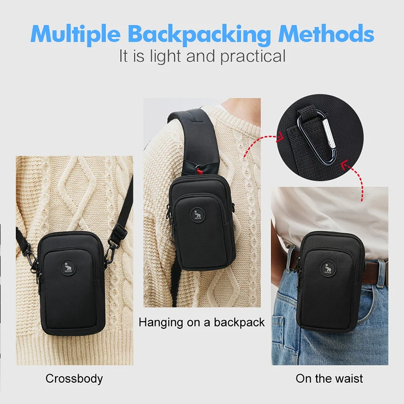 OIWAS Men Shoulder Bag Crossbody Bags Waist Bag Phone Bag Husband Wallet For Male Messenger Bag Mini Men\'s Purse Man Handbag