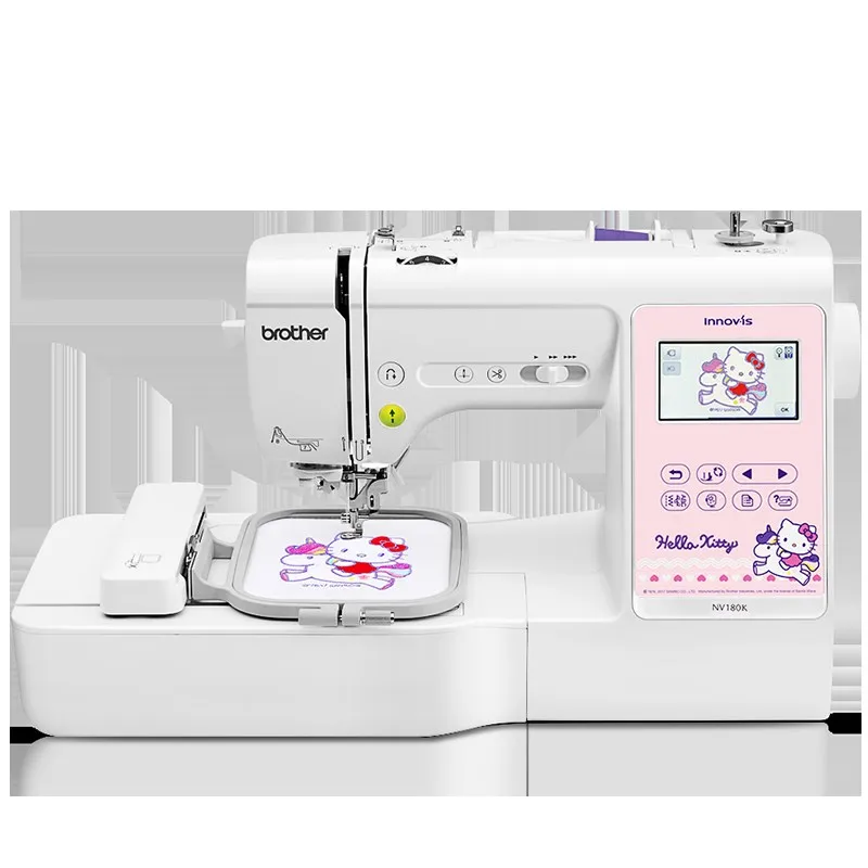 BROTHER NV180K Domestic Household Small Electric Sewing and Embroidery Machine Kit Mini Portable Factory SUPPLY Free Shipping