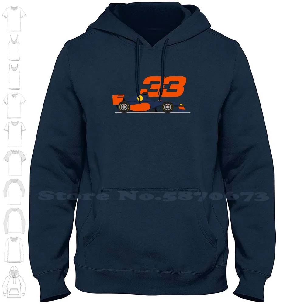 33 Mad Max Car Racing 2021 100% Cotton Hoodie T-Shirt Grand Prix Motorsport Sports 2020 Fan Fia Car Grandprix Racecars Racing