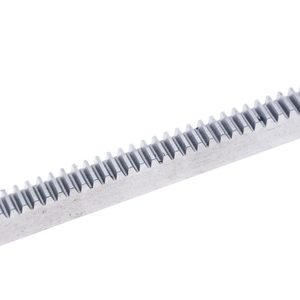 1Pc 1Mod 1 Modulus Tandheugel Staal 10*10*500Mm Tandheugel Precisie Cnc Rack (rechte Tanden) getande Rack Cnc Machine