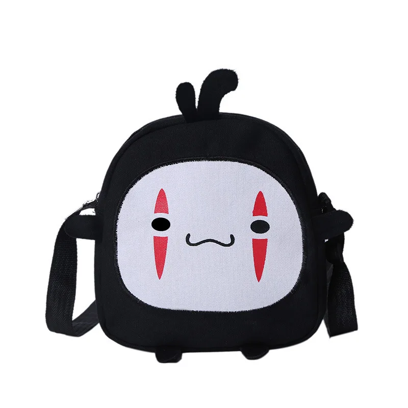 NEW Harajuku Cute Canvas Cartoon Printed Crossbody Shoulder Bag Fashion Student Girl\'s Shopping Phone Small Square Bag