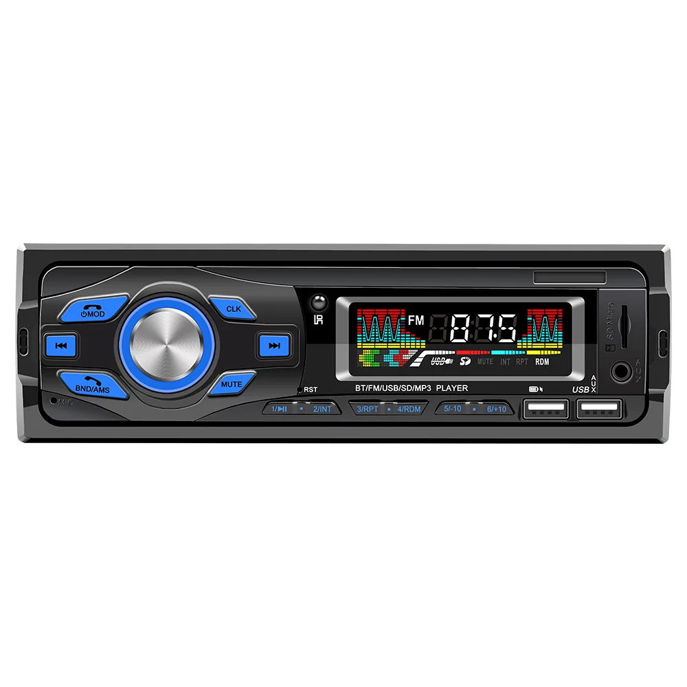 

Car MP3 Player SWM-616 Car Audio USB AUX FM Radio BlueTooth-compatible Receiver Steering Wheel Remote Control