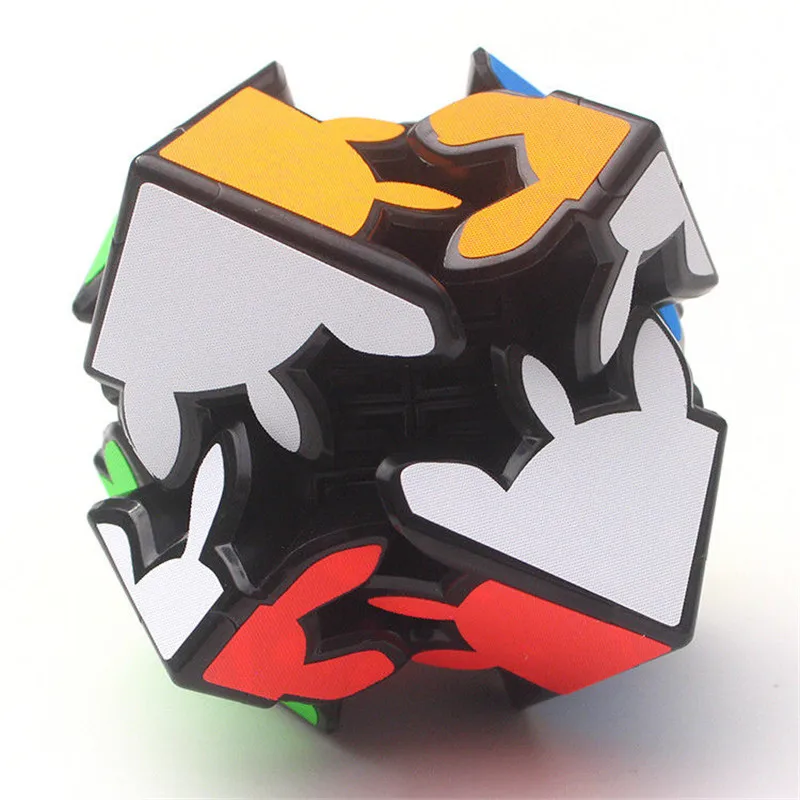 Zcube 2 x2x2 Gear Twist Puzzle Speed Intelligence Magic Cube Toy Cloth stickers 1Pcs Safe ABS Ultra-Smooth Intelligence Gift 60mm