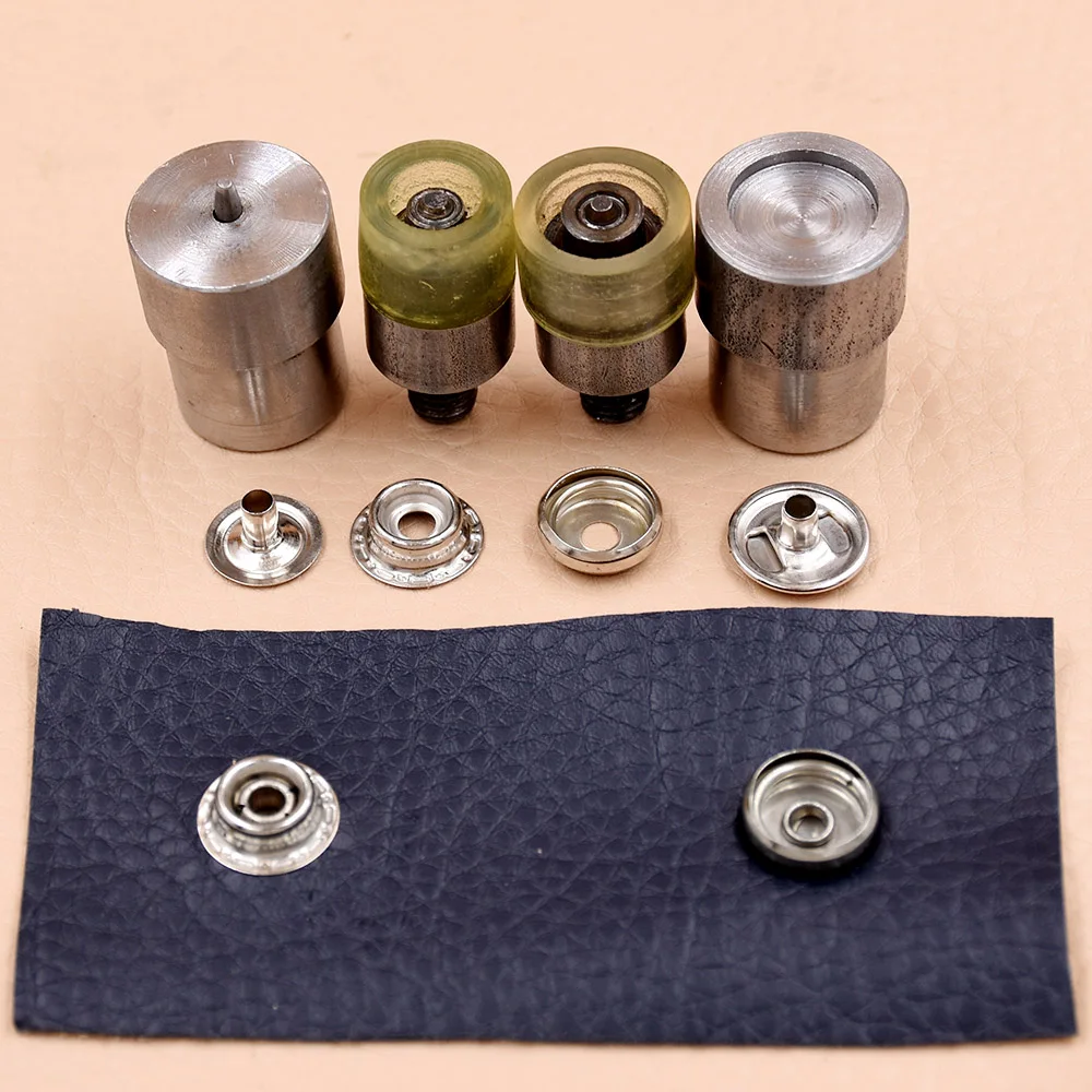 15/12.5/10mm snaps die Metal installation Rivets. Press machine moulds Dies Button installation tools.Accessories.metal snap