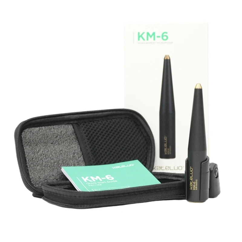 Test microphone KM-6 without calibration file wider professional acoustic measurement microphone