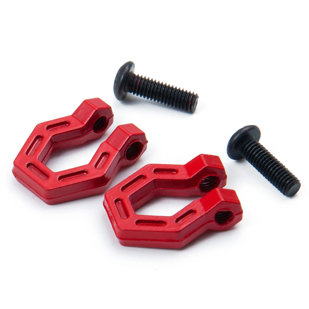 AXSPEED Anhängerkupplungshaken aus Aluminiumlegierung für Axial SCX10 1/10 RC Ferngesteuertes Crawler-Auto, Upgrade-Teile und Zubehör
