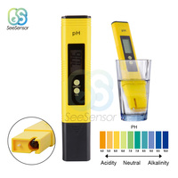 Protable LCD Digital PH Meter Pen of Tester accuracy 0.01 Aquarium Pool Water Wine Urine Automatic Calibration