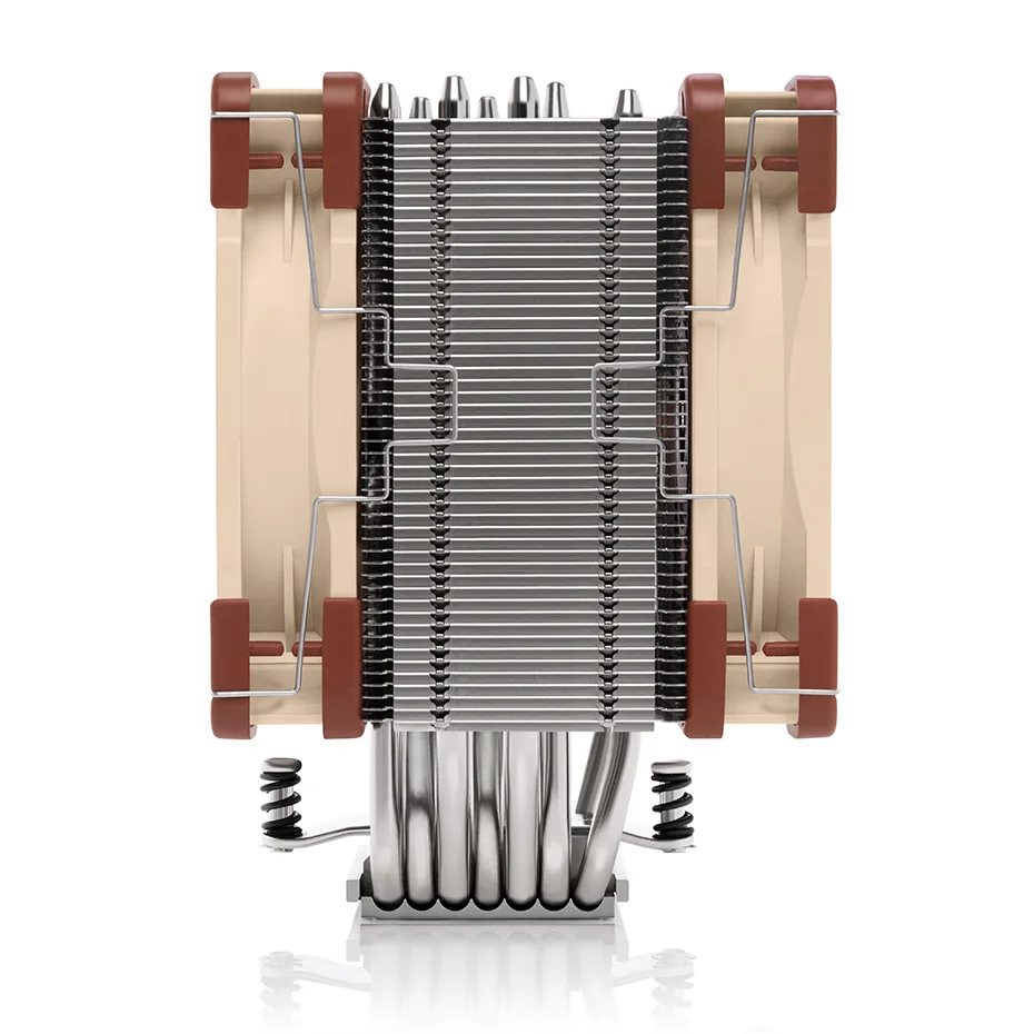 Imagem -02 - Noctua Nh-l9x65 Heat Pipe Cpu Rad Iator 9cm Ventilador Ultra-fino Htpc Ventilador de Baixa Pressão Intel Lga 1700 2066 2011 115x Amd Am4 Am3