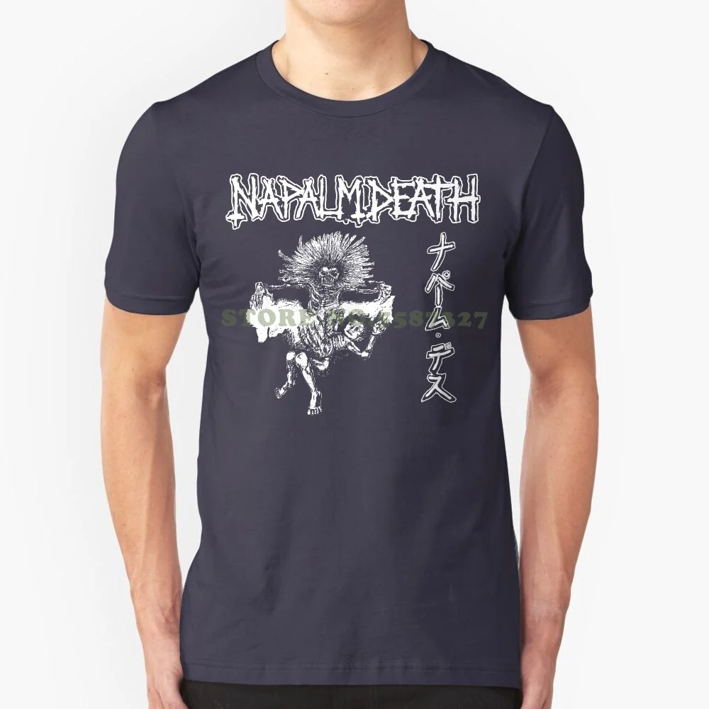 Napalm Death-Split T Shirt , Metal , Carcass , Death , Deicide , , Nasum , Sepultura Tshirt Brand Male Black