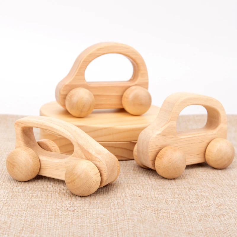 2020 Nieuwe Houten Baby Speelgoed Kinderen Grip Training Log Kleur Trolley Montessori Voordeel Wijsheid Speelgoed Kinderen Gift