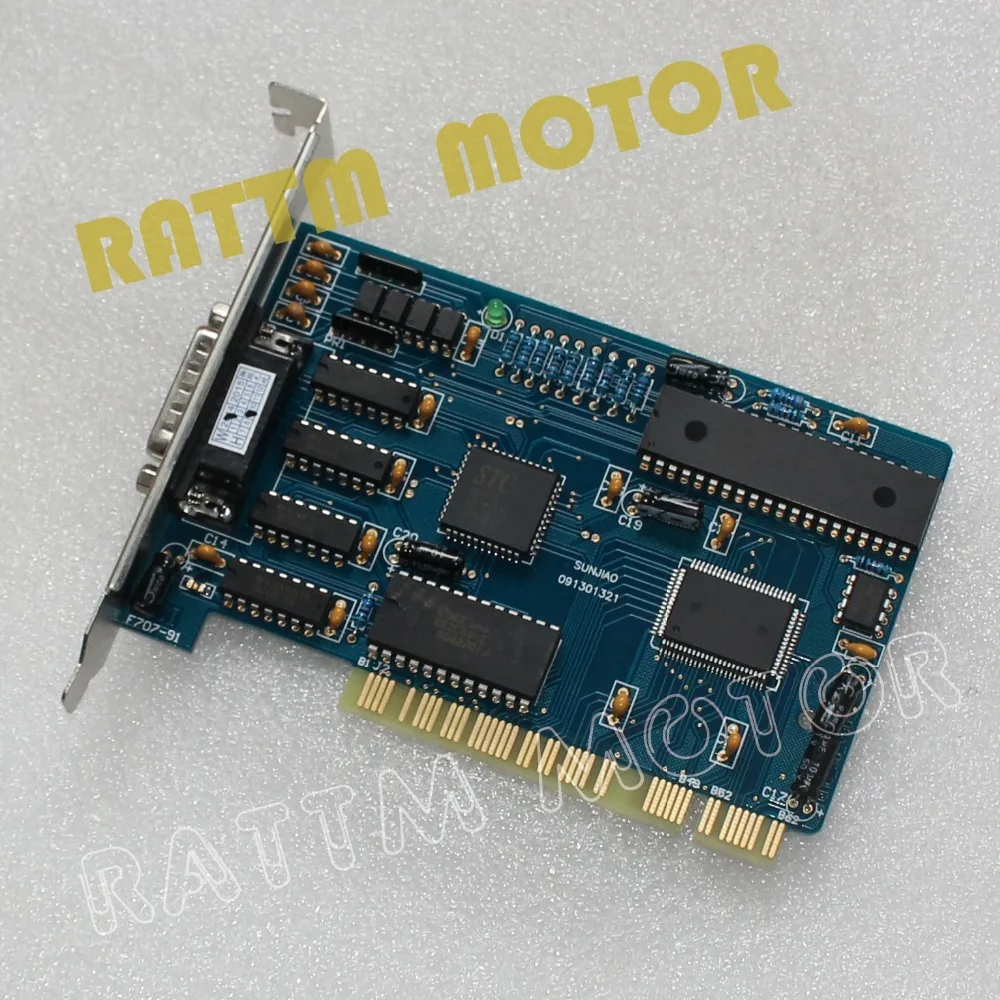 3 Axis NC Studio PCI Motion Ncstudio Control Card Breakout Interface Adapter for CNC Router Engraving Milling machine