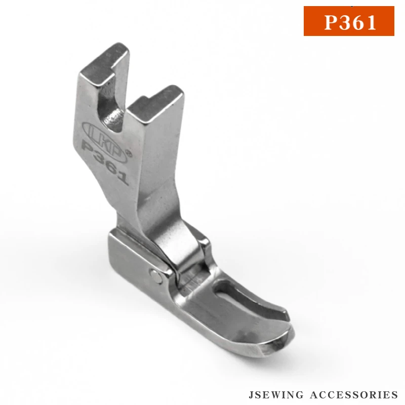 P360 P361 Zipper Presser Foot For Industrial Single Needle Lockstitch Sewing Machine JUKI BROTHER Steel Sewing Accessories Parts