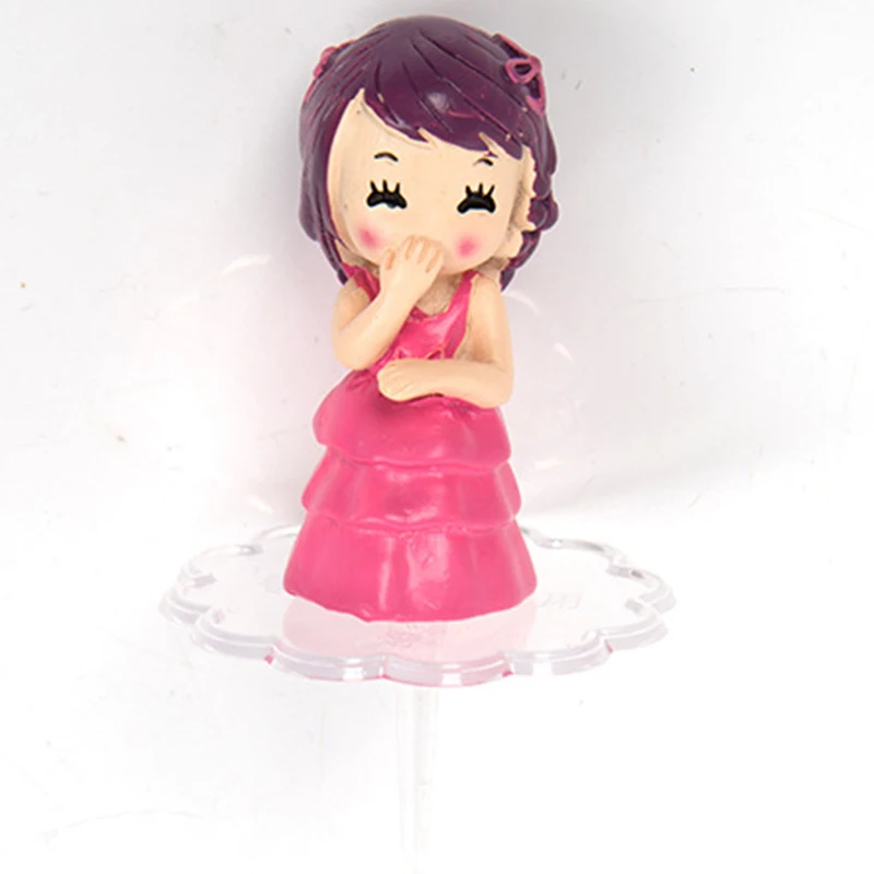 YOMDID 20pcs Practical Cake Stands Decoration Bottom Bracket Transparent Plastic Fondant Chocolate Holders Kitchen Accessories