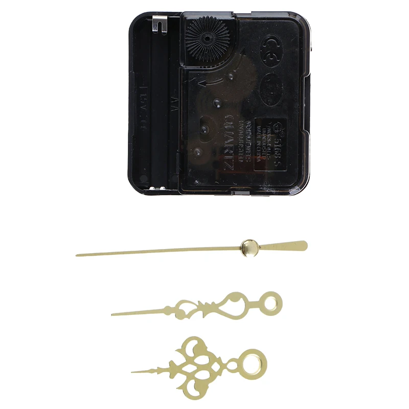 1 Set Hanging DIY Quartz Repair Movement Clock Mechanism Parts Quartz Watch Silent Wall Clock Movement With Needles