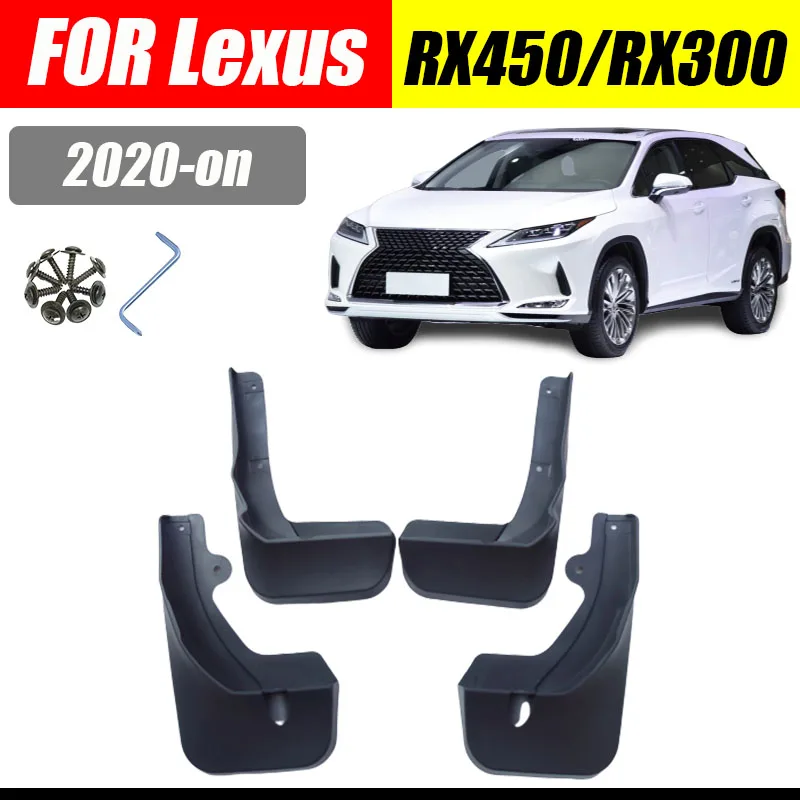 

Mud flaps For Lexus RX RX450 RX300 mudguards Fender Mud flap splash Guard fenders car accessories auto styline Front Rear 4 pcs