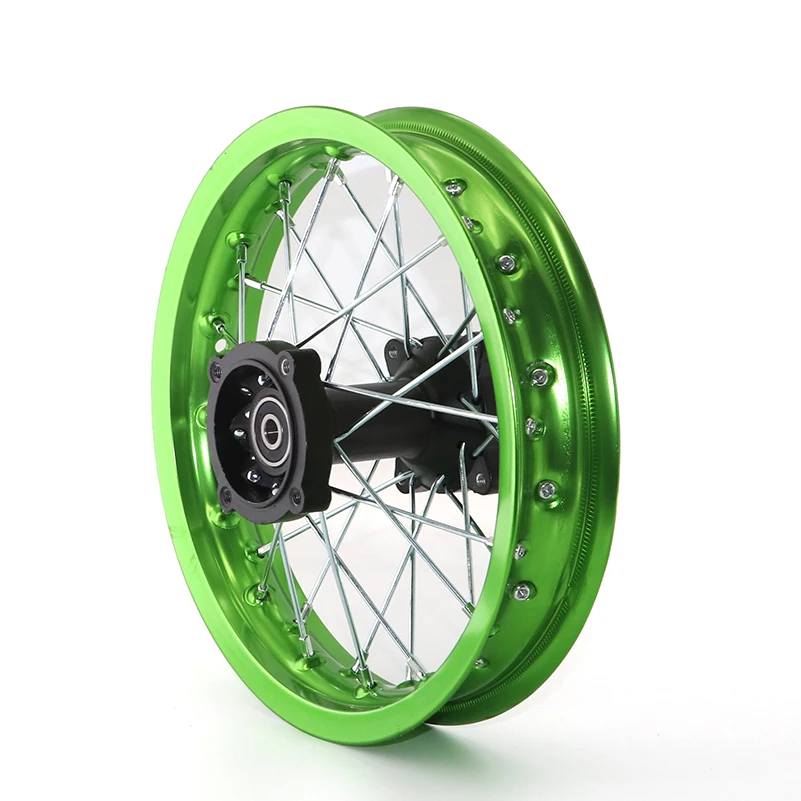 Pit bike Rim of 1.85-12inch Rear Wheel Rim 80/100-12inch Aluminium dirt bike wheel Rims 12mm hole hub