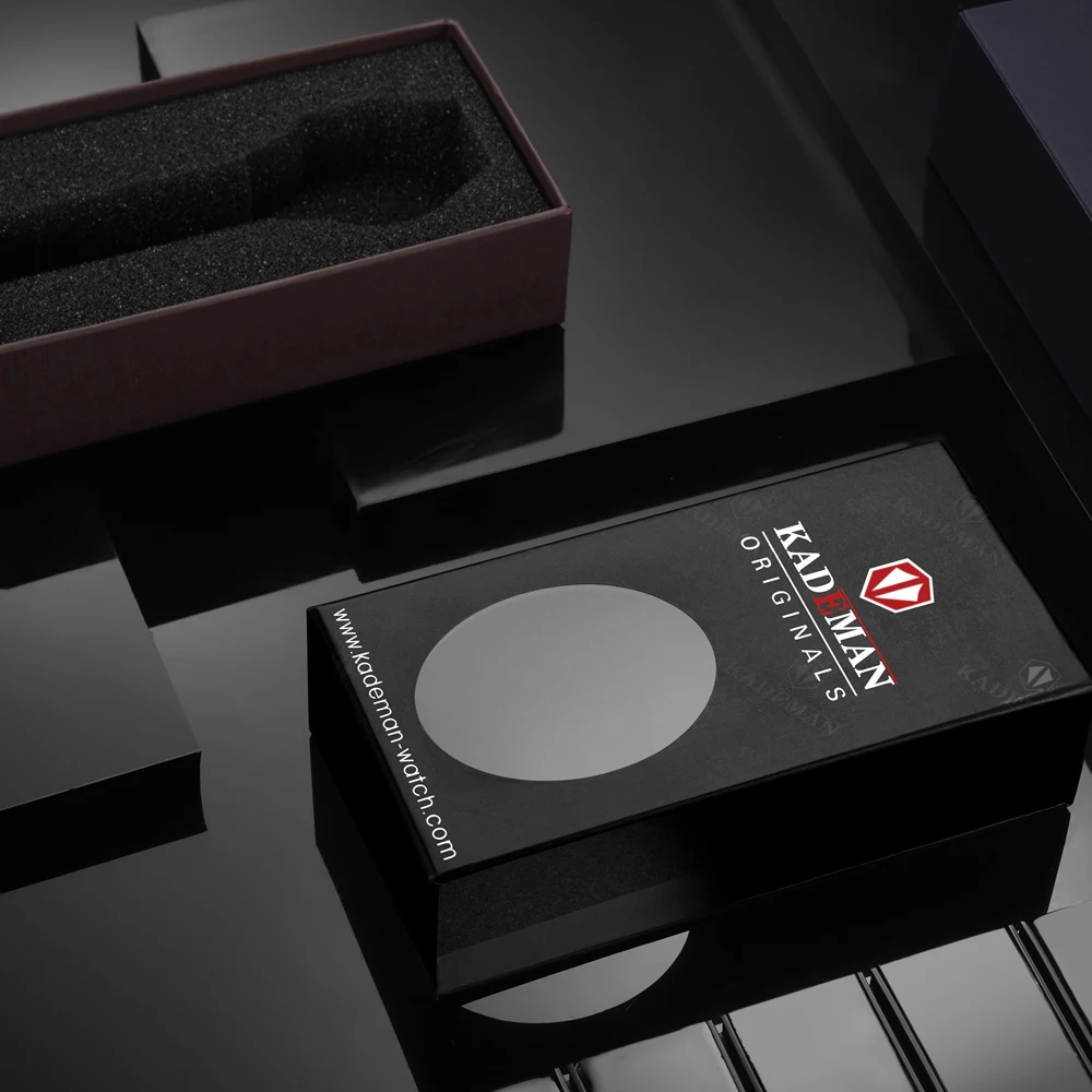 KADEMAN Papier Geschenk Original Uhr Box