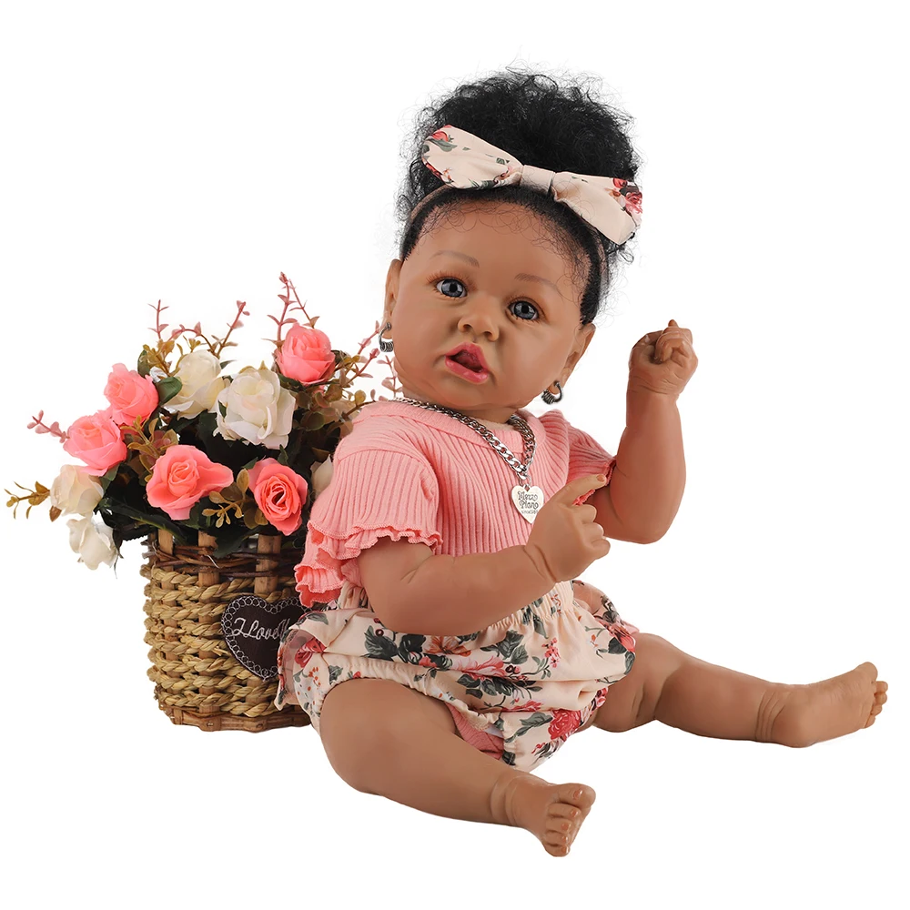 

RDD Vinyl Reborn Baby "Saskia" Alive 12 Inches Bebe for Children Realistic Cute Toy Doll Christmas Gift