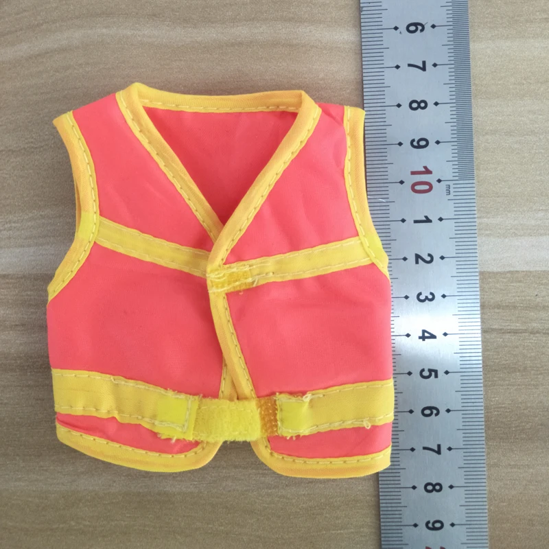 1/6 Scale Action Figure Accessory Lifeguard US Vest Sailing Suit Life Jacket Disaster Relief Suit Vest Coat For 12Inch Body Toy