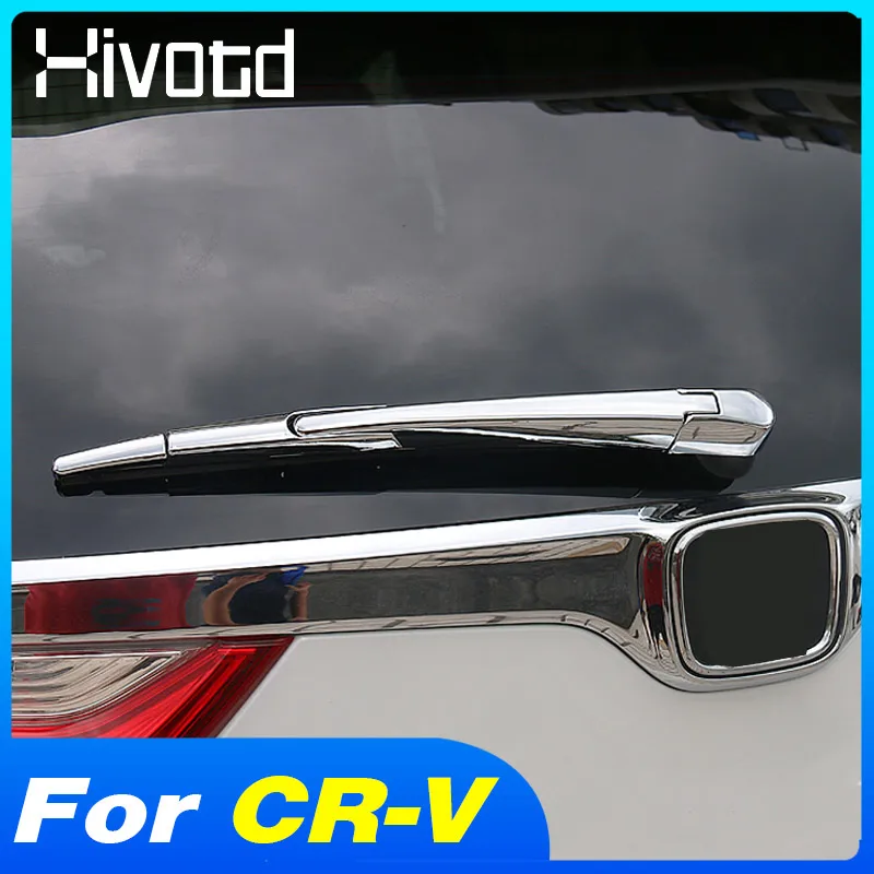 

Автомобильное хромированное внешнее заднее зеркало, крышка стеклоочистителя, защита от дождя, наклейка, автостайлинг, аксессуары, декор для Honda CR-V CRV 2021-2017