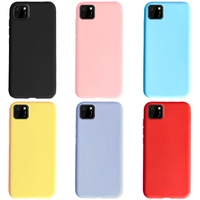 For Honor 9S Silicone Case Candy Color Phone Cover For Huawei Y5P 2020 Honor9S 9 S DRA-LX9 DUA-LX9 Soft TPU Funda Coque Bumper