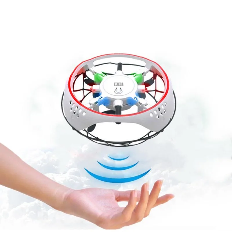 

Electric Flying Quadcopter Drohne Infrared Sensing Gesture Control Aircraft Toys Induction Avoidance UFO Drone with LED Light