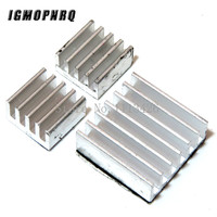 1Set/lot Adhesive Raspberry Pi 3 Heatsink Cooler Pure Aluminum Heat Sink Set Kit Radiator for Cooling Raspberry Pi 2 B