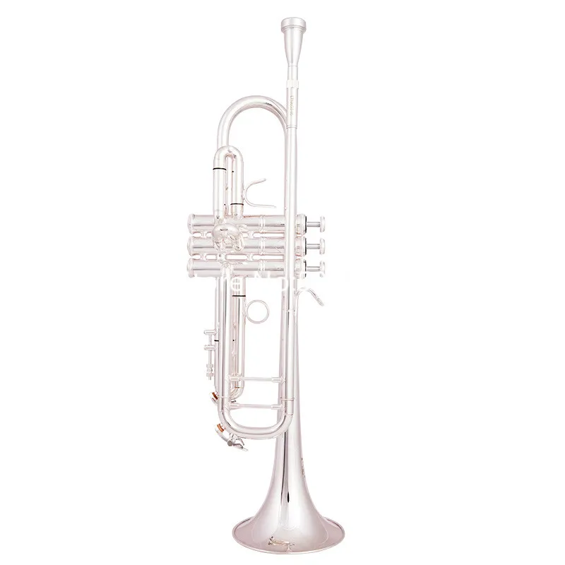 Unique Product Bb Bach Trumpet LT198GS-85 Sliver Plated Musical instrument Professional With Case