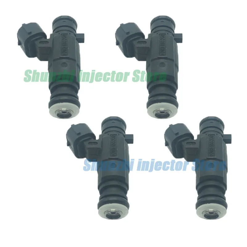 4pcs Fuel Injector Nozzle For volkswagen SANTANA 3000 passat B5 BSA OEM:0280156237 06B906031D