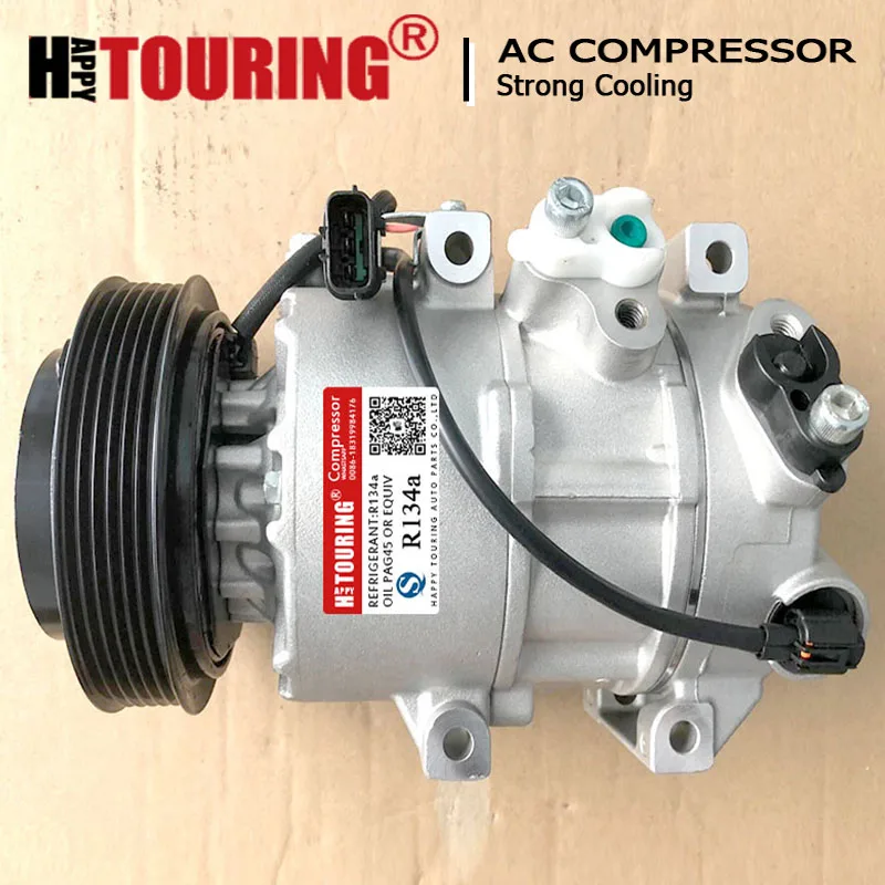 

DVE16 AC Compressor FOR 10-15 HYUNDAI TUCSON 11-16 KIA SPORTAGE 97701-2S500 977012S500 97701 2S500 977012S502 97701-2S502