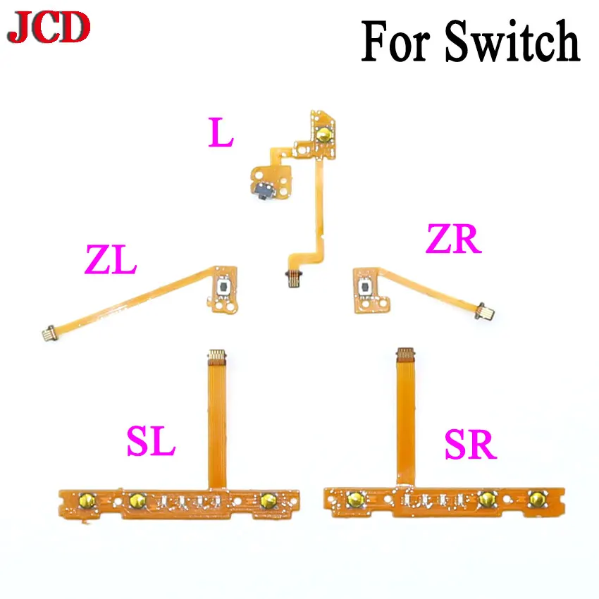 Left Right Joy-Con Replacement ZL ZR L SL SR On Off Volume Button Key Ribbon Flex Cable For Nintend Switch NS JoyCon Controller