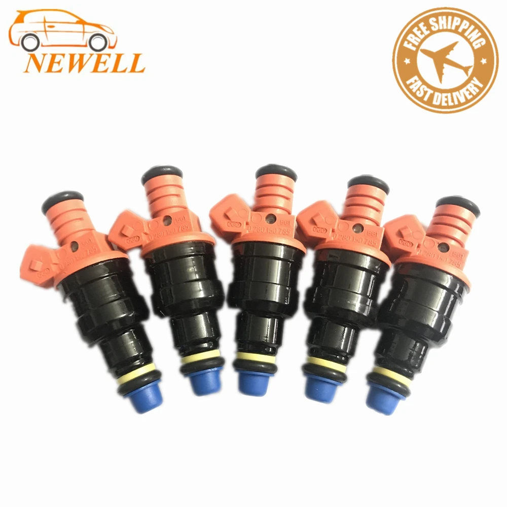 

5pcs 0280150785 Renovation Fuel Injector For Volvo 850 2.3L 2.4L I5 Turbocharged 1994~1997