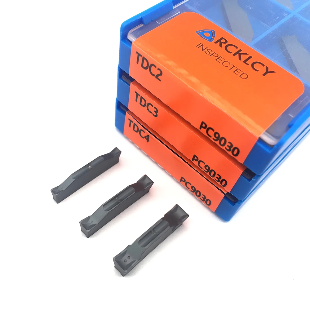 10 шт. канавочный резец TDC2 TDC3 TDC4 TDC5 PC9030 2 мм/3 мм/4 мм высокого качества машина для нарезания канавок в поворотные твердосплавные вставки в инструменты
