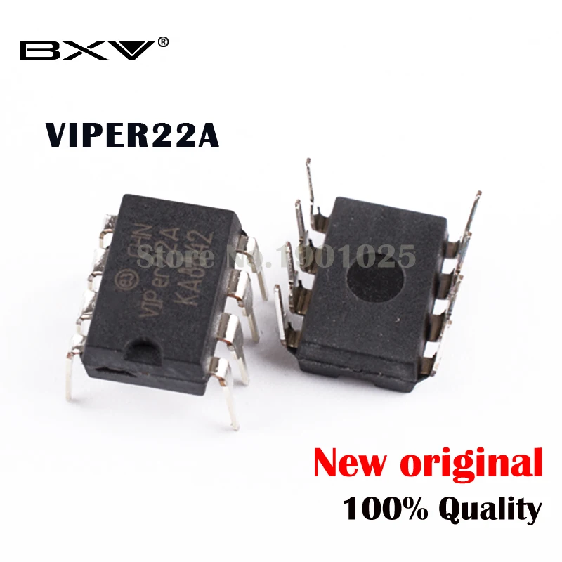 5PCS VIPer22A DIP8 cooker chip new and original IC In Stock