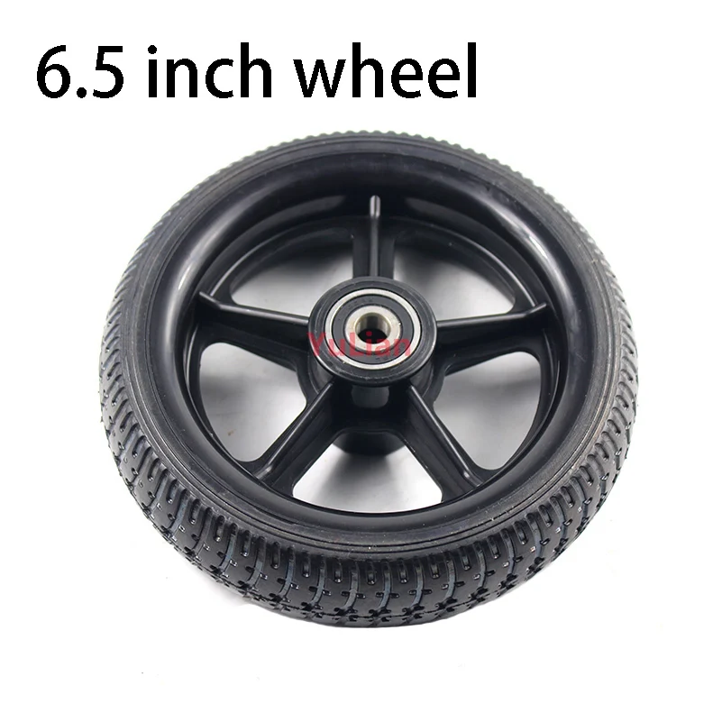 Cheap 6.5 inch wheels scooter polyurethane wheels and tires rear factory high quality wheels