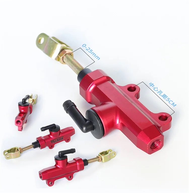 High Quality Rear disc brake  pump Motorcycle accessories  Hydraulic Clutch Master Cylinder Rod Brake Pump M10x1.25mm Aluminum