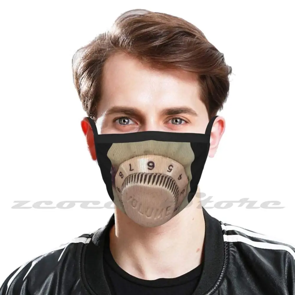 Case 02D Mask Cloth Washable Diy Filter Pm2.5 Adult Kids Rory Liam Gallagher Irish Ireland Blues Music Roll Guitar