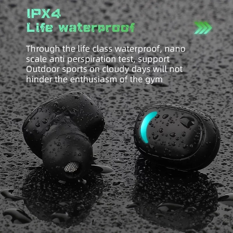 Auriculares inalámbricos G7S con Bluetooth 5,1, dispositivos deportivos con micrófono y pantalla de alimentación