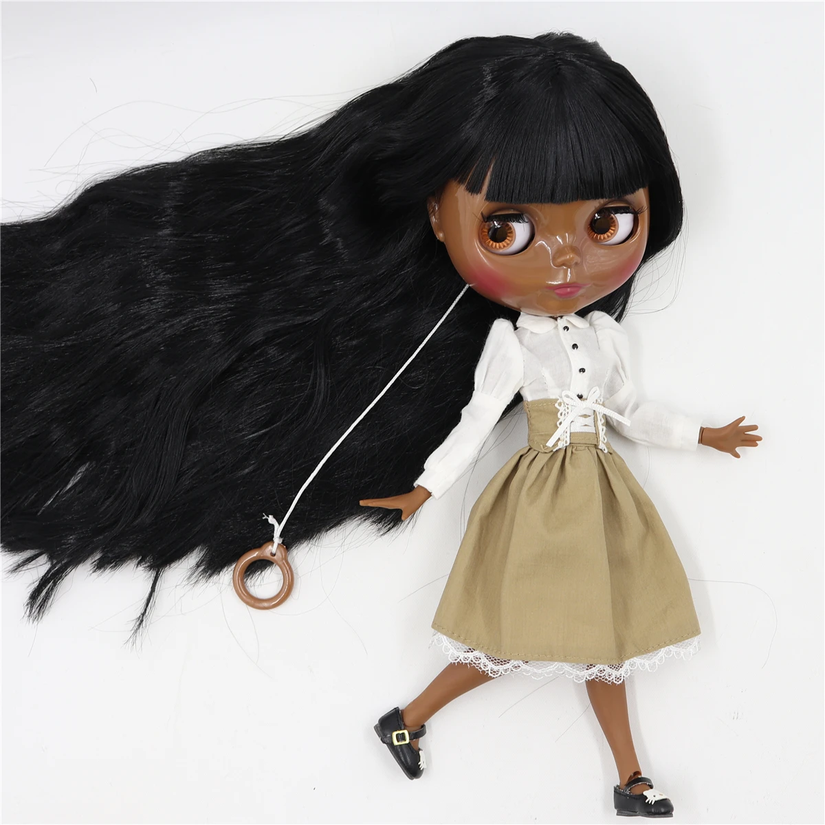 ICY DBS Blyth doll licca body skirt wiith corset and shirt, only clothes no doll no shoes