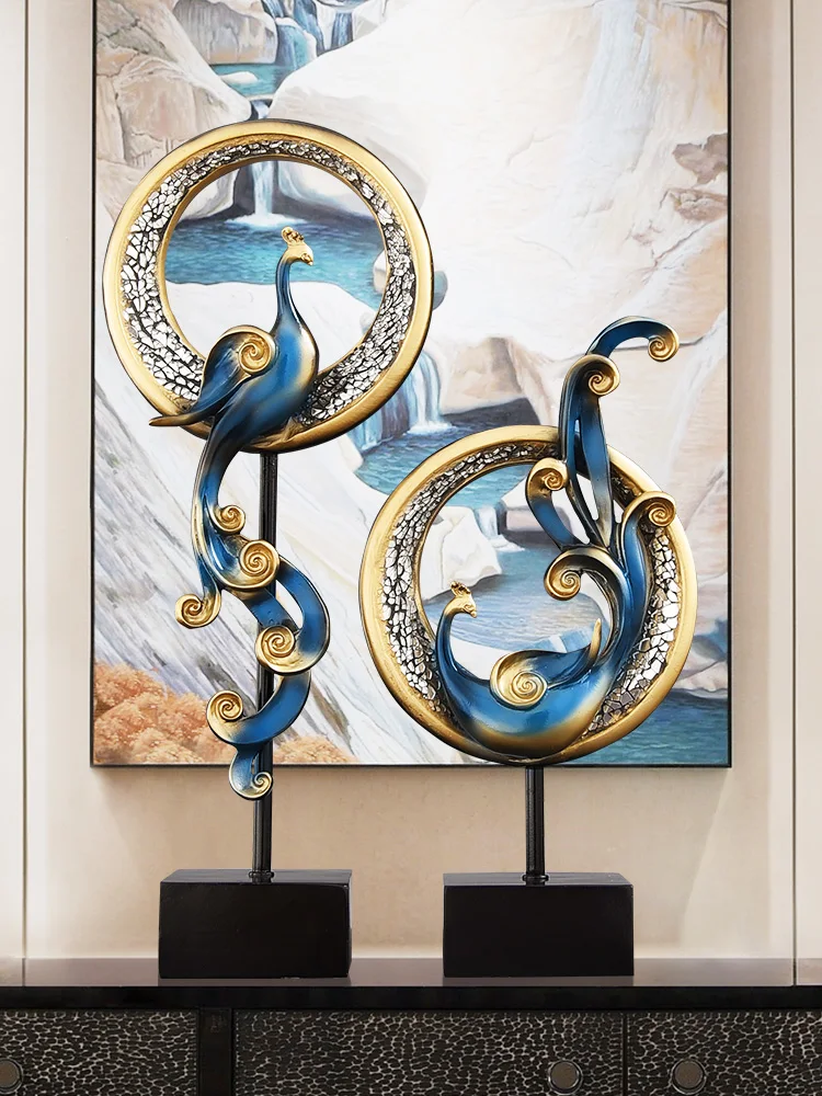 

Phoenix Decoration living room wine cabinet porch Indoor TV cabinet home decoration modern luxury opening gift