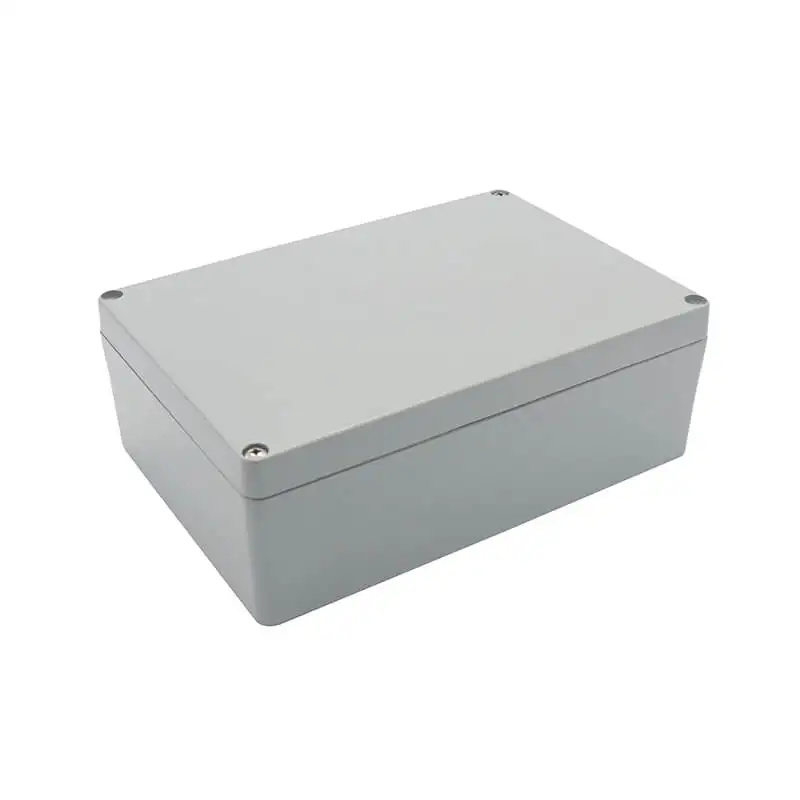 FA66-1 265x185x95mm IP65 Waterproof Aluminum Junction Box Electronic Terminal Sealed Diecast Metal Enclosure Case Connector