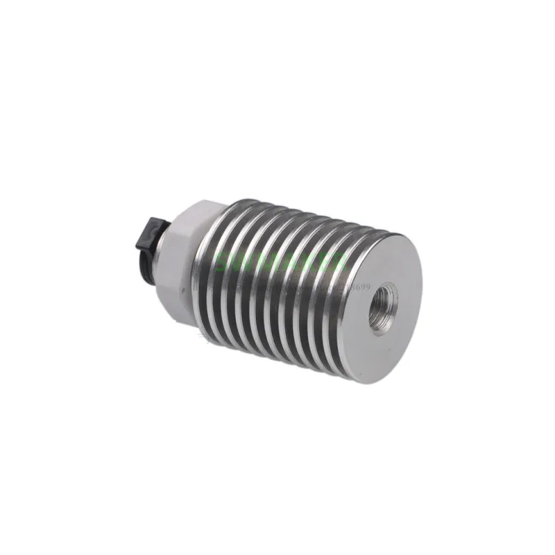 V6 Metal Extruder Heat Sink Radiator With Threaded M12*1.5, Compatible With For Remote/Direct Extruder 3D Printer Parts