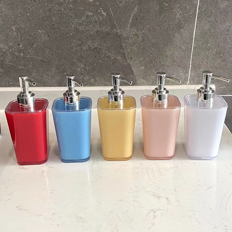 320ml Liquid Bottle Soap Dispenser Emulsion Lotion Bottle Creative Bathroom Accessories Set Home Decoration