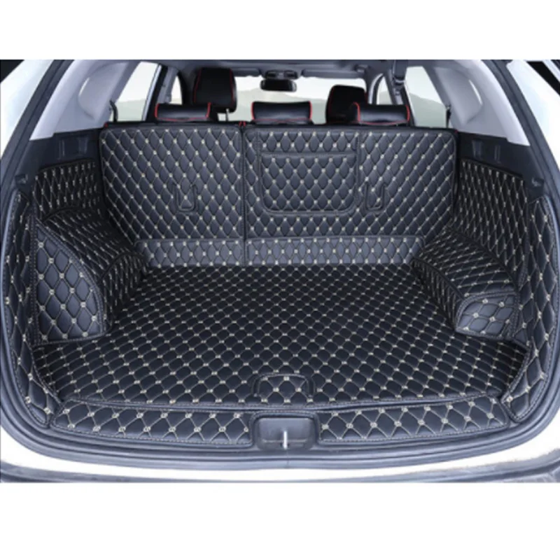 Custom For Hyundai Tucson TL 2015-2018 Car Styling Car Boot Mat Rear Trunk Liner Cargo Floor Carpet Tray Protector Accessories